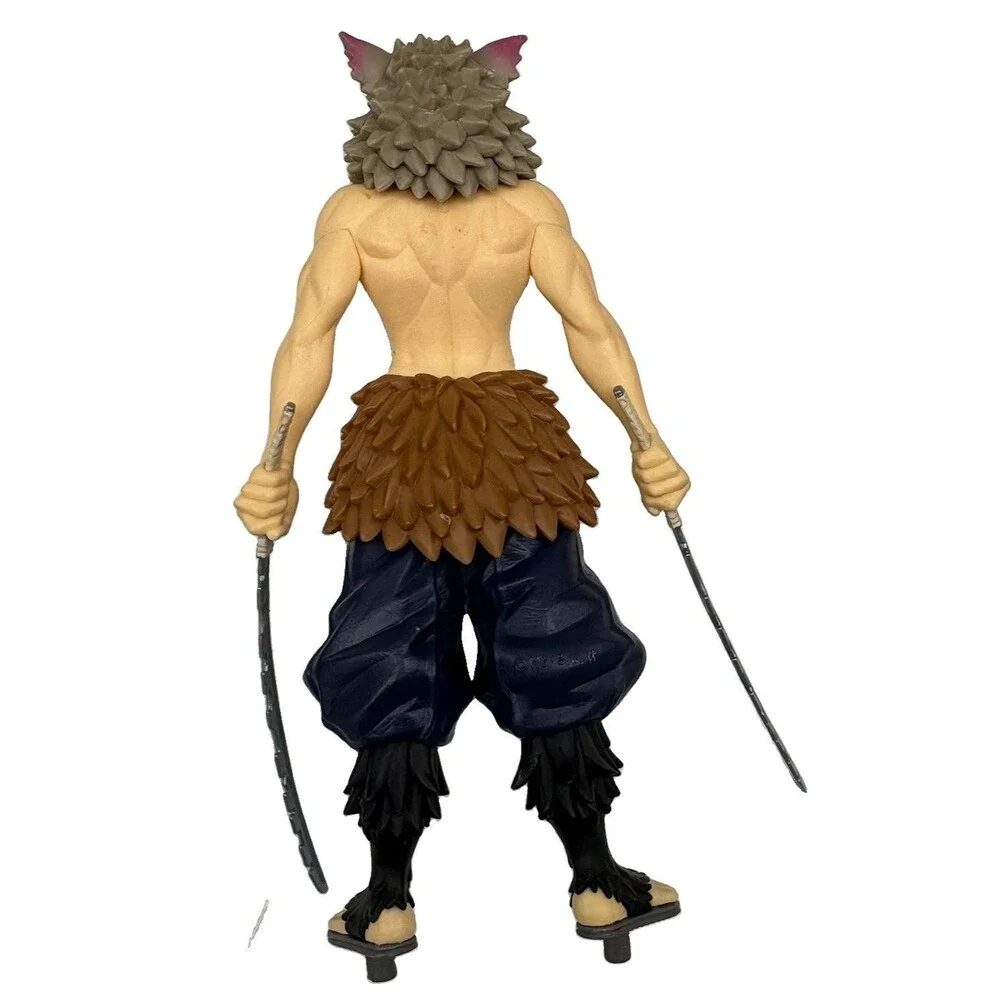 Inosuke Hashibira Demon Slayer: Kimetsu no Yaiba Boar Head Dual Swords Figure